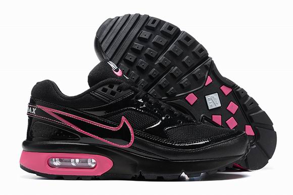 Nike Air Max BW 91 Women's Shoes Cheap Black Peach-20 - Click Image to Close